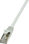 LogiLink CP1102D RJ45 Netwerkkabel, patchkabel CAT 5e SF/UTP 15.00 m Grijs 1 stuk(s)