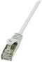 LogiLink CP1102D RJ45 Netwerkkabel, patchkabel CAT 5e SF/UTP 15.00 m Grijs 1 stuk(s)