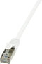 LogiLink CP2101S RJ45 Netwerkkabel, patchkabel CAT 6 F/UTP 15.00 m Wit Snagless 1 stuk(s)