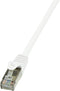 Logilink Cp2111S Rj45 Netwerk Aansluitkabel Cat 6 F/Utp 20 M Wit Snagless