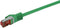 LogiLink CQ2095S RJ45 Netwerkkabel, patchkabel CAT 6 S/FTP 10.00 m Groen Vlambestendig, Snagless 1 stuk(s)