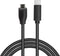 LogiLink CU0197 USB-kabel USB 2.0 1 m USB C Micro-USB B Zwart