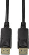 LogiLink CV0074 DisplayPort-kabel DisplayPort Aansluitkabel DisplayPort-stekker, DisplayPort-stekker 5.00 m Zwart