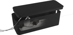 Logilink - KAB0062- kabelbox - 400x160x135mm - zwart