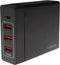 LogiLink PA0122 USB-oplader Thuis Uitgangsstroom (max.) 10200 mA 4 x USB, USB-C bus Automatische detectie