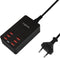 LogiLink PA0139 USB-oplader Thuis Uitgangsstroom (max.) 6400 mA 6 x USB Automatische detectie