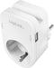 LogiLink PA0259 Contactdoos Met USB-laaduitgang, Kinderbeveiliging, Overspanningsbeveiliging IP20