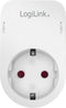 LogiLink PA0259 Contactdoos Met USB-laaduitgang, Kinderbeveiliging, Overspanningsbeveiliging IP20