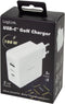 LogiLink PA0281 PA0281 USB-oplader 2 x USB-C bus (Power Delivery), USB 2.0 bus A Binnen, Thuis USB Power Delivery (USB-