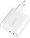 LogiLink PA0283 PA0283 USB-oplader 2 x USB-C bus (Power Delivery) Binnen, Thuis USB Power Delivery (USB-PD)