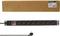 LogiLink PDU8C01 19 inch Stekkerdoos voor patchkast 1 HE Geaarde contactdoos Met schakelaar Zwart