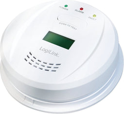LogiLink SC0111 Koolmonoxidemelder werkt op batterijen Detectie van Koolmonoxide