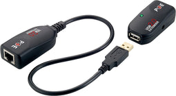 LogiLink UA0207 Extender (verlenging) USB 2.0 via netwerkkabel RJ45 50 m