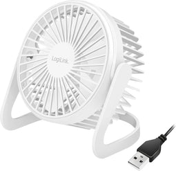 LogiLink UA0402 USB-ventilator (b x h x d) 140 x 115 x 147 mm
