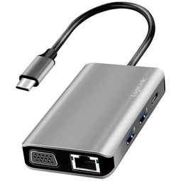LogiLink UA0410 USB-C dockingstation