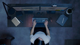 Logitech 920-011606 toetsenbord Inclusief muis Kantoor RF-draadloos + Bluetooth QWERTZ Duits Grafiet