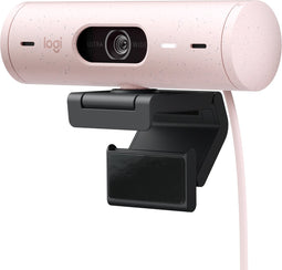Logitech Brio 500 - Webcam - Full HD - 1080p/30fps - Rose