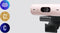 Logitech Brio 500 - Webcam - Full HD - 1080p/30fps - Rose