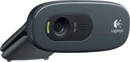 Logitech C270 - 720p HD Webcam - 3MP - Grijs
