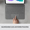 Logitech Combo Touch iPad Pro - Tablet toetsenbord - 11 inch - Grijs