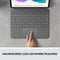 Logitech Combo Touch iPad Pro - Tablet toetsenbord - 12.9 inch - Grijs