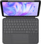 Logitech Combo Touch - Tablettoetsenbord - Geschikt voor iPad Pro 11 inch (M4) - Qwerty UK - Grafiet