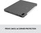 Logitech Combo Touch - Toetsenbordcase voor iPad Air (4e en 5e generatie) - Azerty FR - Grijs