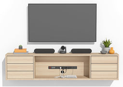 Logitech Compute Mount Monitorstandaard-gemonteerde CPU-houder Wit