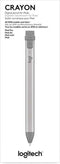 Logitech Crayon stylus-pen - iPad 6th Gen - 20g - Grijs