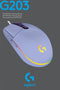 Logitech G203 LIGHTSYNC - Gaming Muis - RGB verlichting - Lila