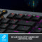 Logitech G915 - Draadloos Mechanisch Gaming Toetsenbord - Tactile - QWERTY US - Zwart