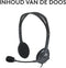 Logitech H111 - Stereo Headset - Noise Cancelling Microfoon - Zwart