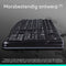 Logitech K120 - Bedraad Toetsenbord - QWERTY ISO - Zwart