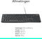 Logitech K120 - Bedraad Toetsenbord - QWERTY ISO - Zwart
