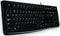 Logitech K120 - Toetsenbord USB QWERTY - Spaans / Zwart