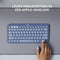 Logitech K380 - Draadloos Bluetooth Toetsenbord - Qwerty - Blueberry