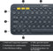 Logitech K380 - Draadloos Bluetooth Toetsenbord - Qwerty - Grijs