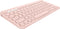 Logitech K380 - Draadloos Bluetooth Toetsenbord - Qwerty - Roze