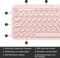 Logitech K380 - Draadloos Bluetooth Toetsenbord - Qwerty - Roze