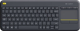 Logitech K400 Plus - Draadloos Toetsenbord - RF - QWERTZ - Duits - Zwart