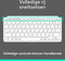 Logitech Keys To Go 2 - Draadloos Tablettoetsenbord - Bluetooth - Azerty FR - Pale Grey