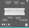 Logitech Keys To Go 2 - Draadloos Tablettoetsenbord - Bluetooth - Qwerty US - Pale Grey