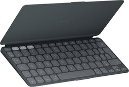 Logitech Keys To Go 2 - Draadloos Tablettoetsenbord - Geschikt voor iPad, iPhone, Mac - Azerty FR - Graphite