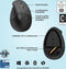 Logitech Lift - Verticale ergonomische muis - Rechtshandig - Donkergrijs