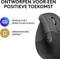 Logitech Lift - Verticale ergonomische muis - Rechtshandig - Donkergrijs