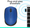 Logitech M171 - Draadloze Muis - Geschikt voor PC/Mac - Inclusief USB Mini Receiver - Blauw