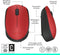 Logitech M171 - Draadloze Muis - Geschikt voor PC/Mac - Inclusief USB Mini Receiver - Rood