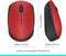 Logitech M171 - Draadloze Muis - Geschikt voor PC/Mac - Inclusief USB Mini Receiver - Rood