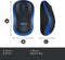 Logitech M185 - Draadloze Muis - Blauw