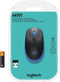 Logitech M190 - Draadloze muis - Blauw